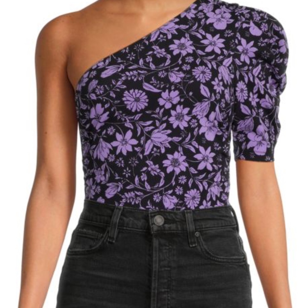 FREE PEOPLE
Somethin' Bout You Floral Stretch Knit Bodysuit